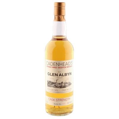 Glen Albyn 1975, Cadenhead's Cask Strength Bottling - Cask #3344