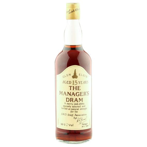 Glen Elgin 15 Year Old, The Manager's Dram 1988 | The Whisky Vault