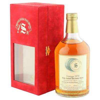 Glen Flagler 1970 23 Year Old, Signatory Vintage with Case