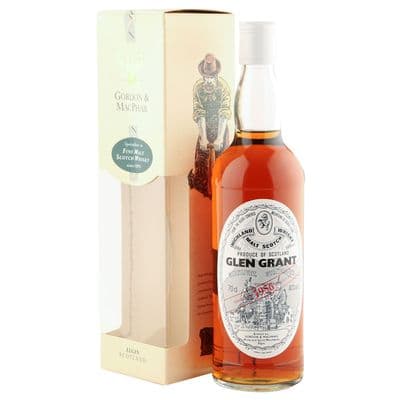 Glen Grant 1956, Gordon & MacPhail Nineties Bottling with Box