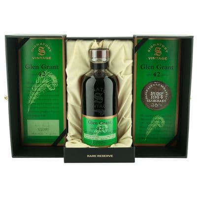 Glen Grant 1964 42 Year Old, Signatory Vintage with Presentation Case