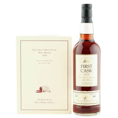 Glen Grant 1976 20 Year Old, First Cask Malt Whisky Circle