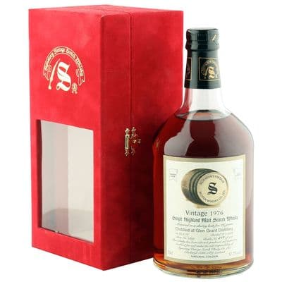 Glen Grant 1976 26 Year Old, Signatory Vintage with Presentation Case
