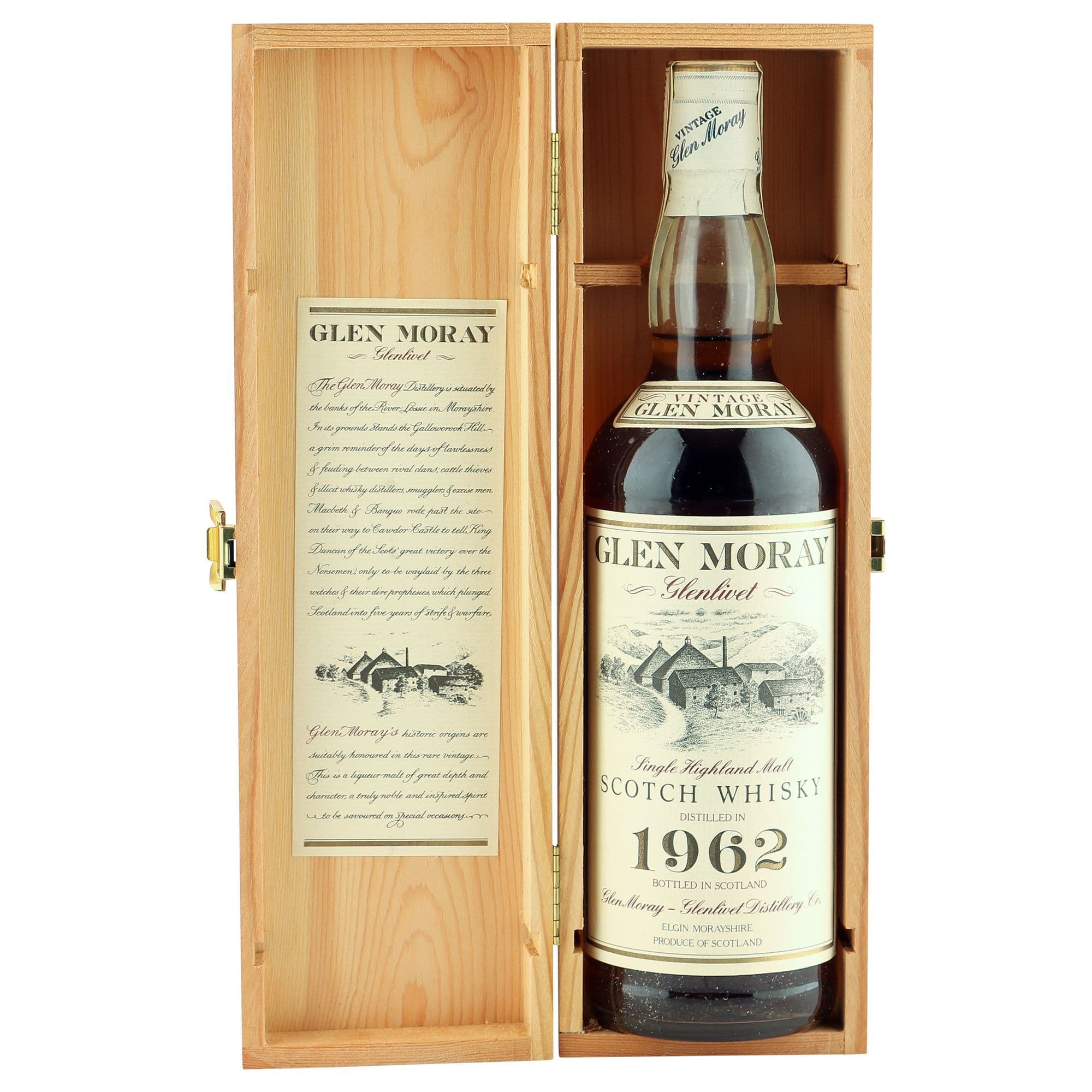 Glen Moray 1962 27 Year Old Vintage | The Whisky Vault