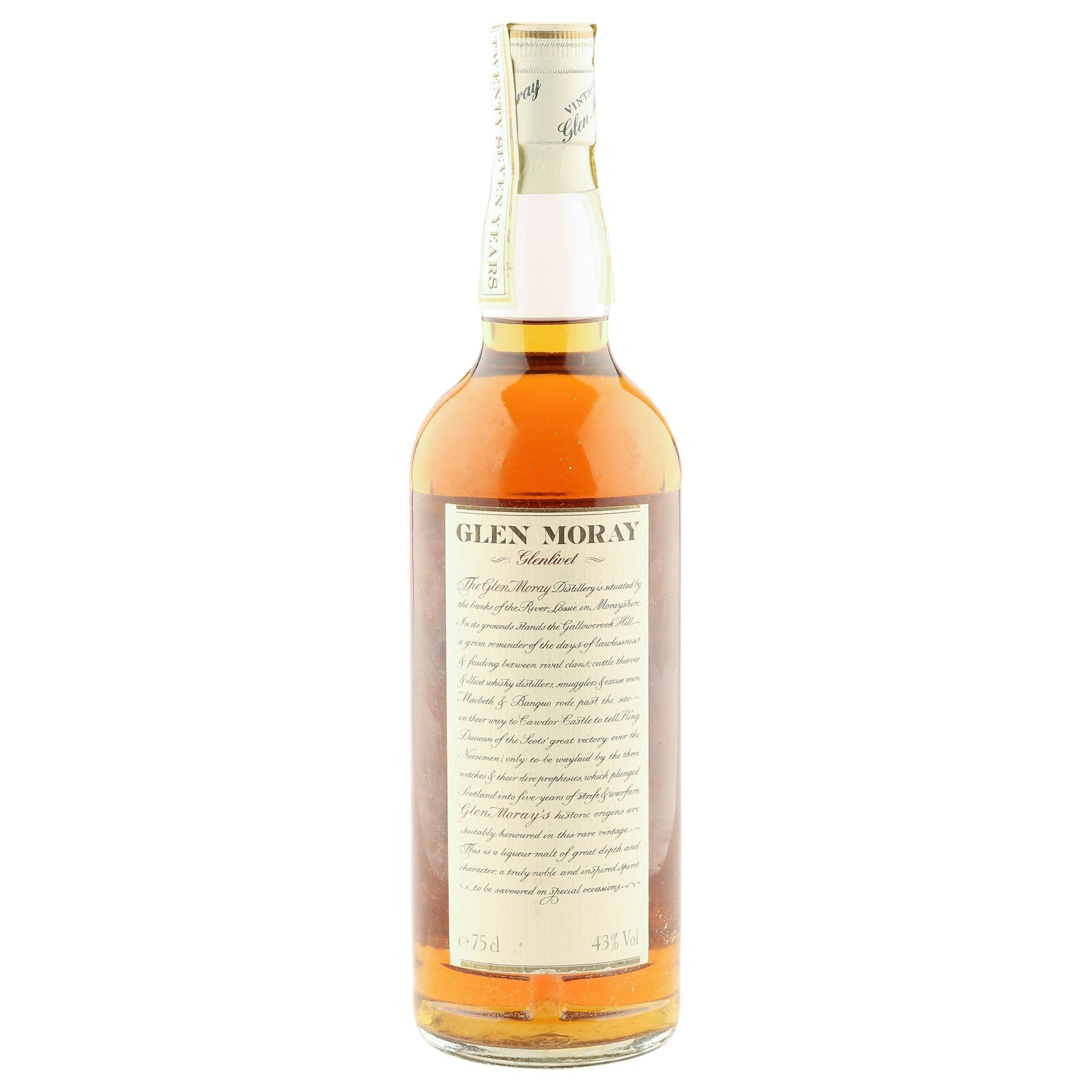GLEN MORAY 1962 スコッチウイスキー 木箱入り Glen Moray 1962 24 Year Old Vintage with Wooden Presentation