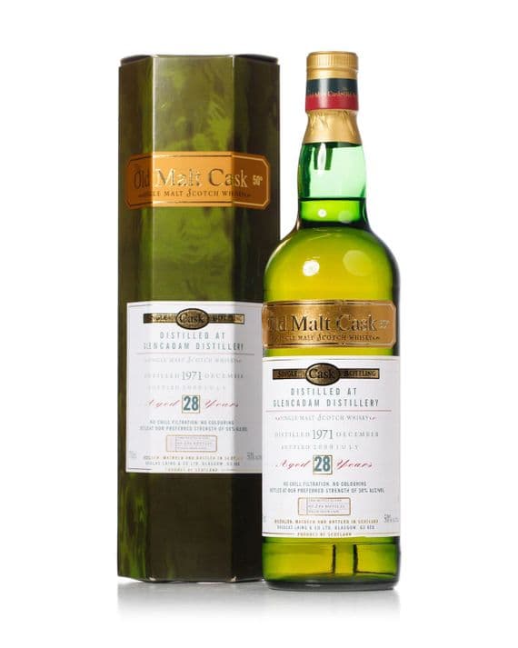 Glencadam 1971 28 Year Old, The Old Malt Cask 2000 Bottling with Carton | The Whisky Vault