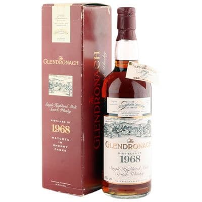 Glendronach 1968 25 Year Old, All Nippon Airways Single Cask #25