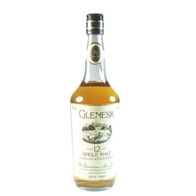 Glenesk 12 Year Old, Eighties Bottling for Duty Free Market