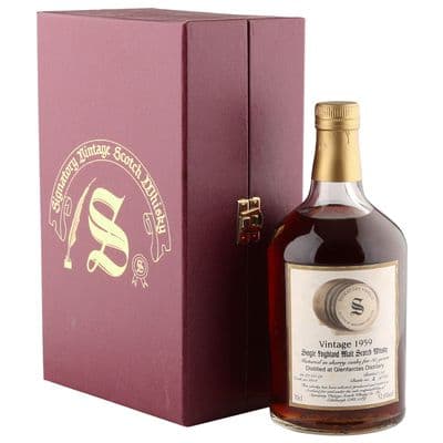 Glenfarclas 1959 35 Year Old, Signatory Vintage 1995 Bottling with Case