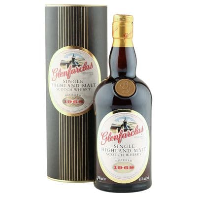 Glenfarclas 1968 32 Year Old, Limited Edition 2000 Bottling with Tube