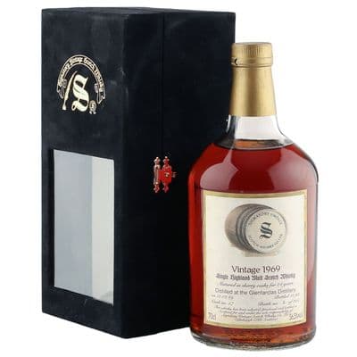 Glenfarclas 1969 24 Year Old, Signatory Vintage 1993 Bottling with Case