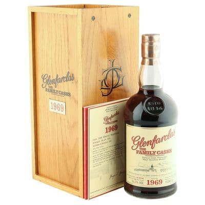 Glenfarclas 1969, The Family Casks 2007 Bottling with Box, Cask #3184
