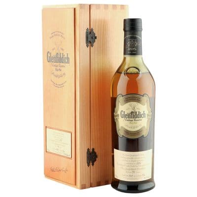 Glenfiddich 1976 31 Year Old, Vintage Reserve 2007 Bottling with Wooden Box - Cask 516