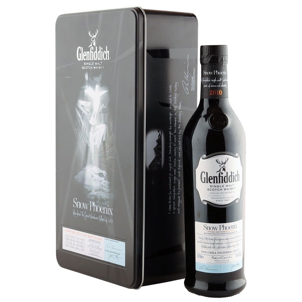 Snow Phoenix Glenfiddich Snow Phoenix, Limited Edition 2010 Bottling with ...