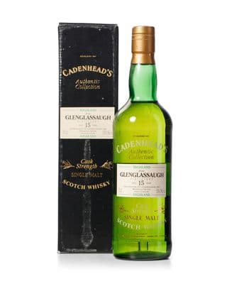 Glenglassaugh 1977 15 Year Old, Cadenhead's 1993 Bottling with Box