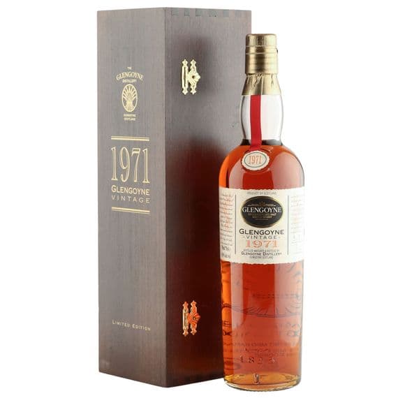 Glengoyne 1971 25 Year Old, Vintage 1996 Bottling with Wooden Case | The Whisky Vault