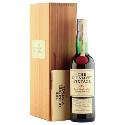 Glenlivet 1969, Vintage 1998 Bottling with Presentation Case