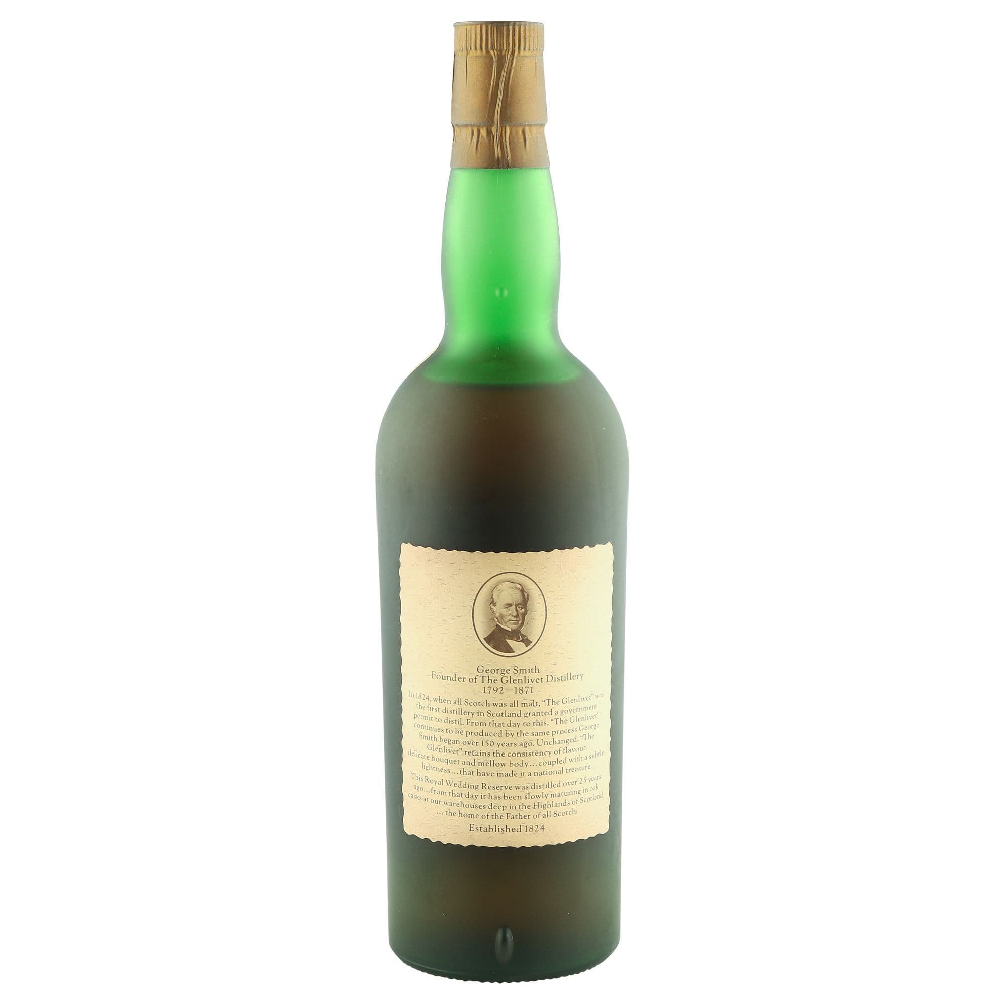 Glenlivet 25 Year Old, Royal Wedding Reserve | The Whisky Vault