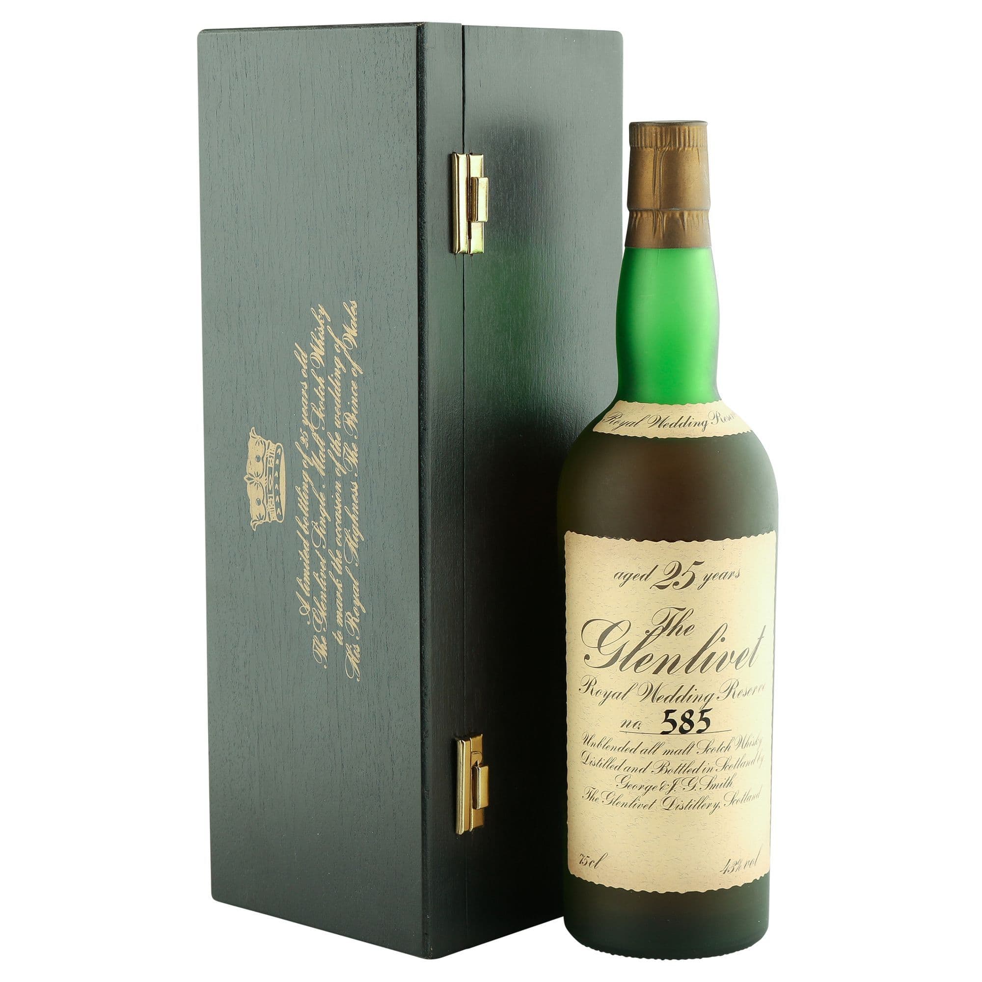 Glenlivet 25 Year Old, Royal Wedding Reserve | The Whisky Vault