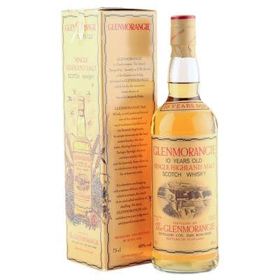 Glenmorangie 10 Year Old, Eighties Bottling with Rare Carton
