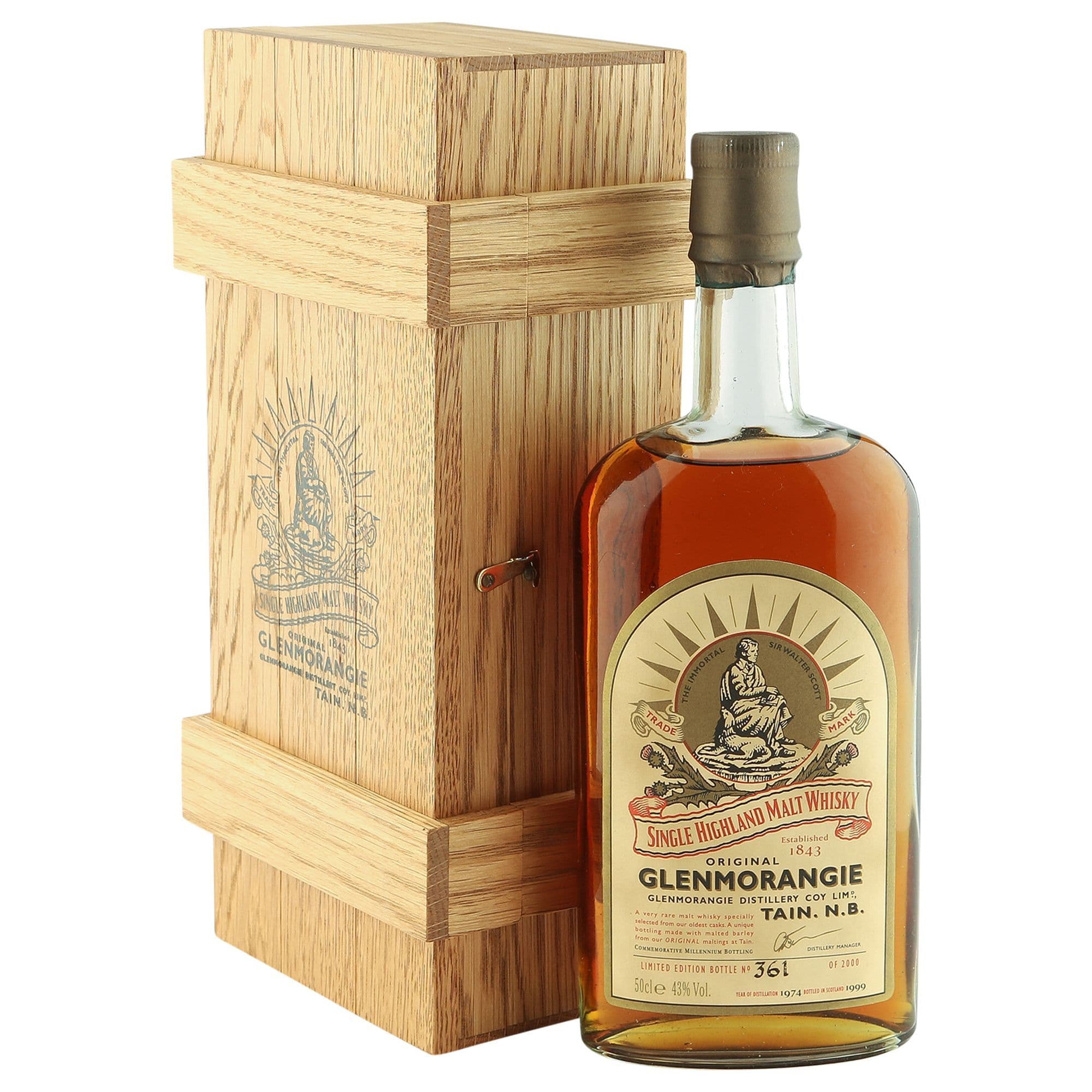 Glenmorangie 1974 Millennium Bottling with Box | The Whisky Vault