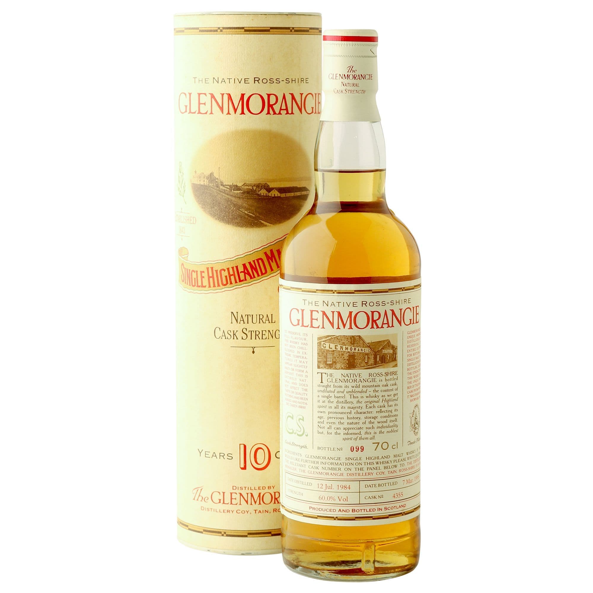 ウイスキー Glenmorangie Whiskey 10 Years Old Glenmorangie 10 Year Single Malt Scotch