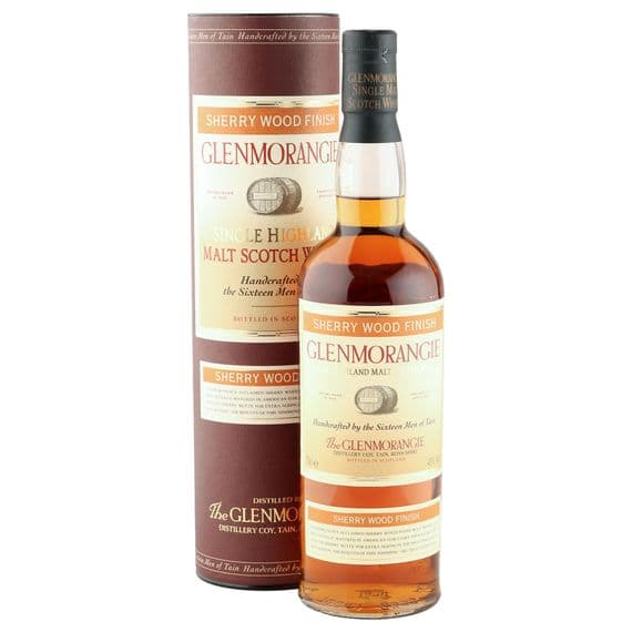 Glenmorangie Sherry Wood Finish, Old Style Presentation with Tube | The Whisky Vault