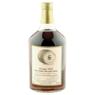 Glenrothes 1966 27 Year Old, Signatory Vintage 1993 Bottling
