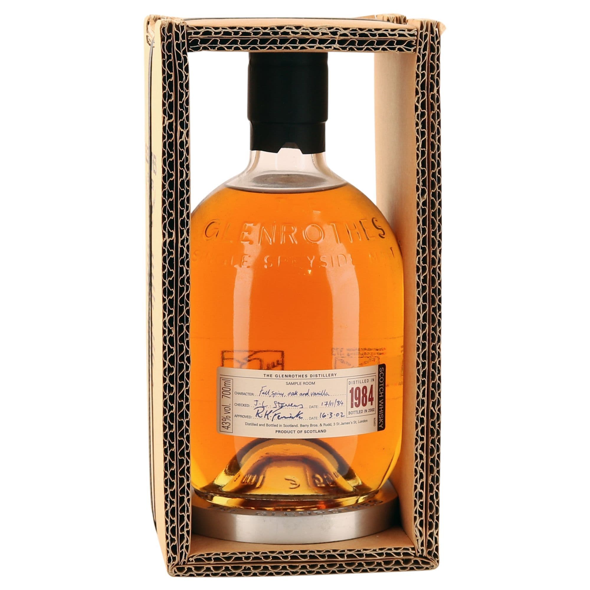 Glenrothes 1984 17 Year Old, Limited Release 2002 | The Whisky Vault