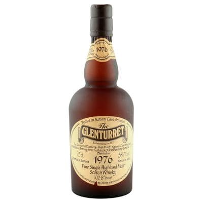 Glenturret 1976, Natural Cask Strength 1986 Bottling