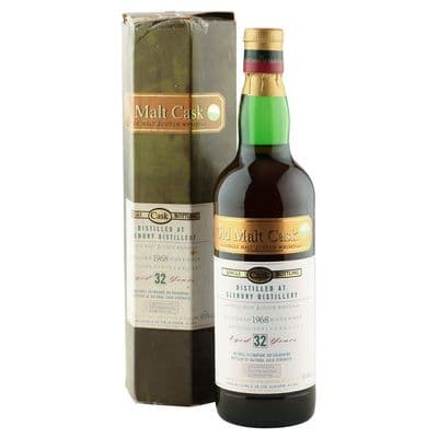 Glenury 1968 32 Year Old, The Old Malt Cask 2001 Bottling with Box - Sherry Cask