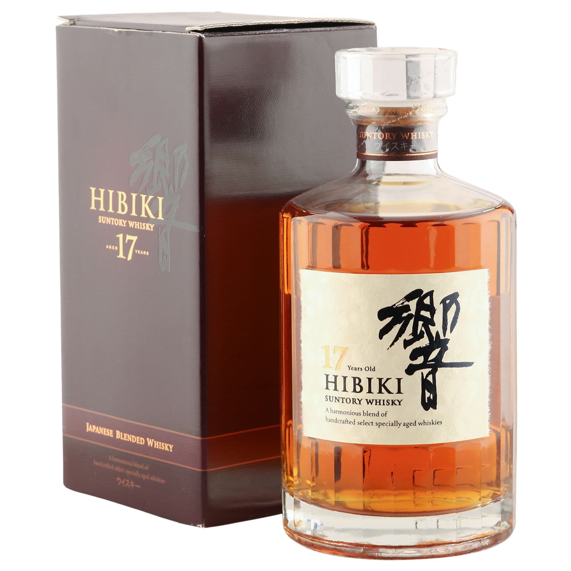 Hibiki 17 Year Old, Japanese Blended Whisky, Old Style