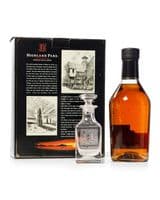 Highland Park 12 Year Old, Nineties Crystal Decanter Set with Presentation Box | The Whisky Vault