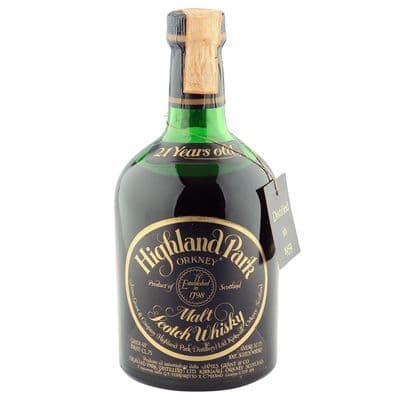 Highland Park 1959 21 Year Old, James Grant 1980 Dumpy Bottling