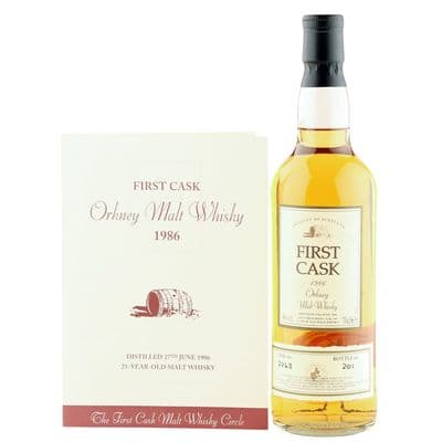 Highland Park 1986 21 Year Old, First Cask Malt Whisky Circle, Cask 2263