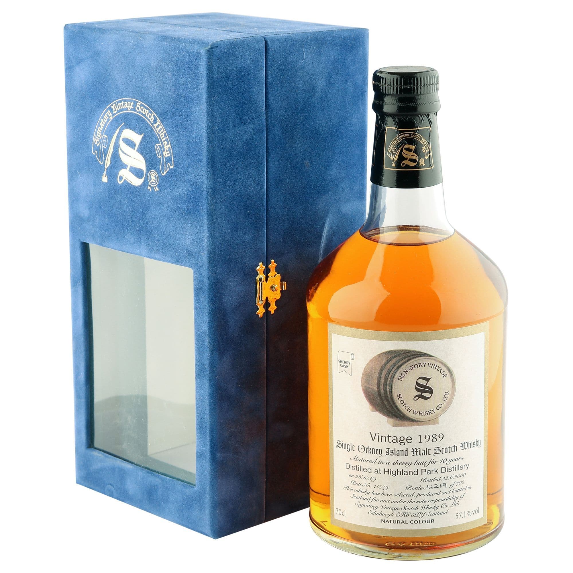 Highland Park 1989 GM シェリーカスク 29年 57.0% Highland Park 1989