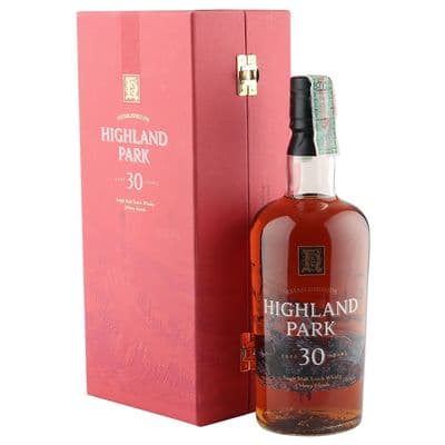Highland Park 30 Year Old, Discontinued 2005 Presentation with Case