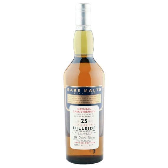 Hillside 25 Year Old 1970 Rare Malts Selection bottle