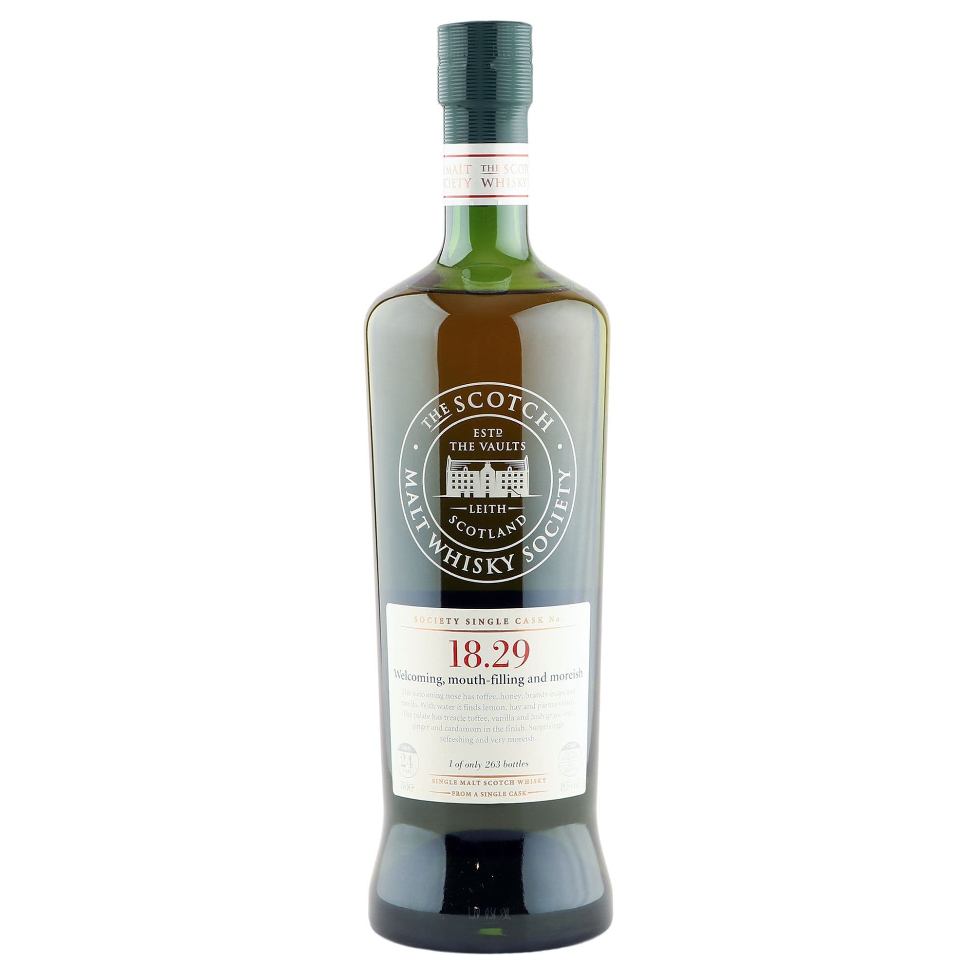 Inchgower 1985 24 Year Old SMWS 1829 Welcoming Mouthfilling and Moreish