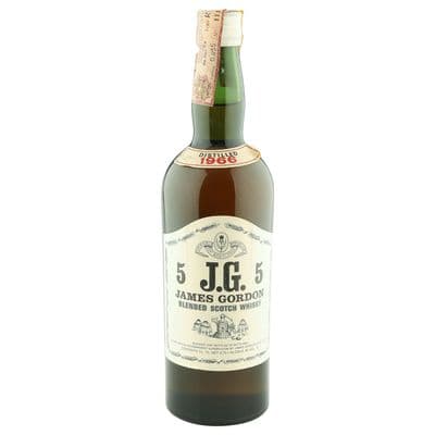 James Gordon 1966 5 Year Old Blended Scotch Whisky