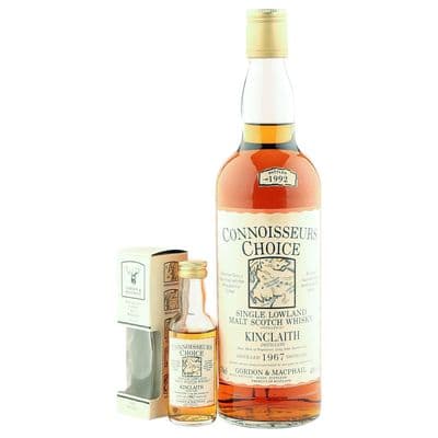 Kinclaith 1967, Gordon & MacPhail Connoisseurs Choice with Miniature