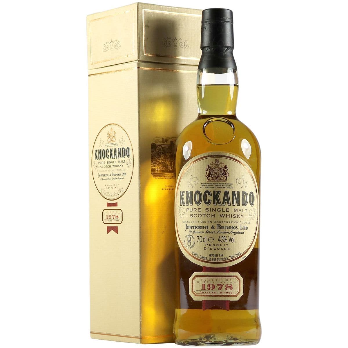 Knockando 1978, Justerini & Brooks 1993 Bottling | The Whisky Vault