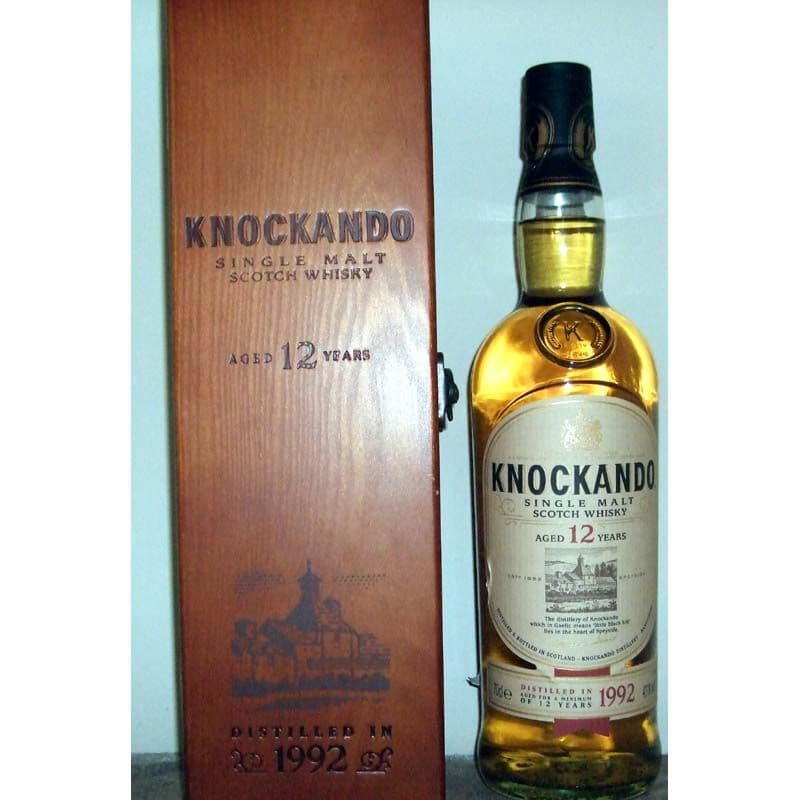 Knockando 1992 12 Year Old OB with Box