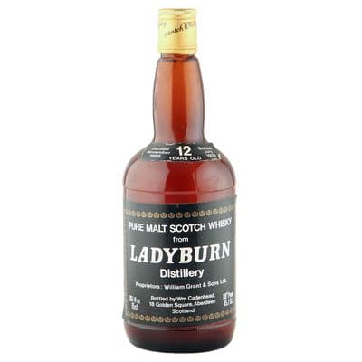 Ladyburn 1966 12 Year Old, Cadenhead's 1979 Dumpy Bottling