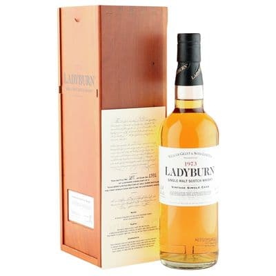 Ladyburn 1973 27 Year Old, Vintage Single Cask with Presentation Case - Cask 1591