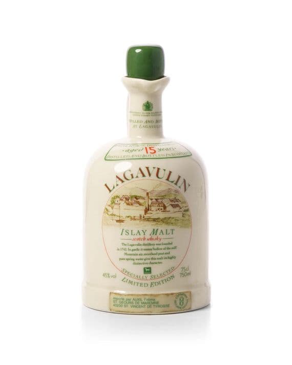 Lagavulin 15 Year Old, White Horse Distillers Ceramic Decanter | The Whisky Vault