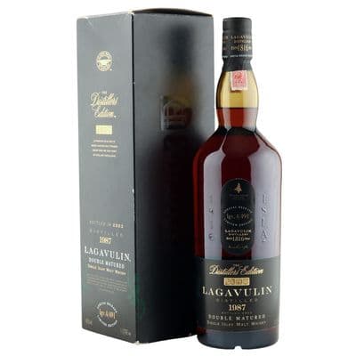 Lagavulin 1987 'The Distillers Edition' Litre Bottling with Box