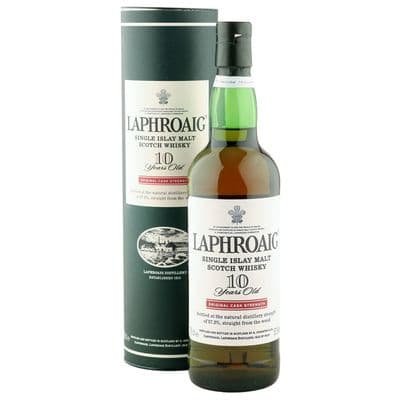 Laphroaig 10 Year Old, From The Wood Cask Strength Bottling with Tube