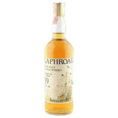 Laphroaig 1969 19 Year Old, Ships Label Sestante Import