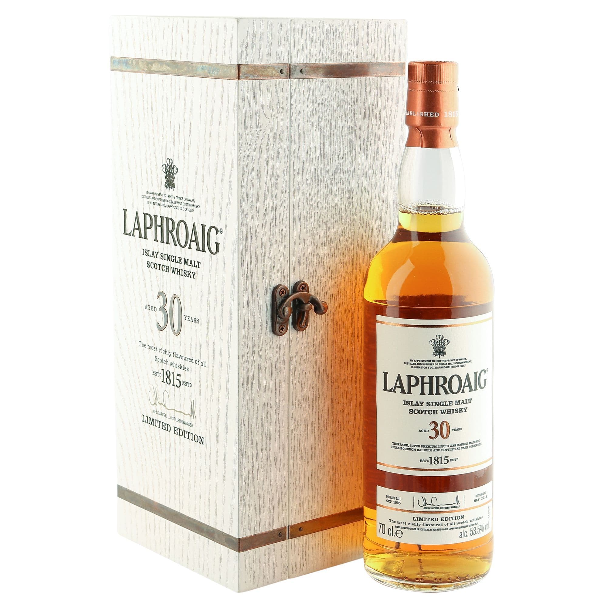Laphroaig 1985 30 Year Old, 2016 Bottling | The Whisky Vault